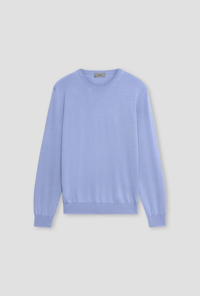 Worsted wool crew-neck ESSENTIAL - Ferrante | img vers.1300x/