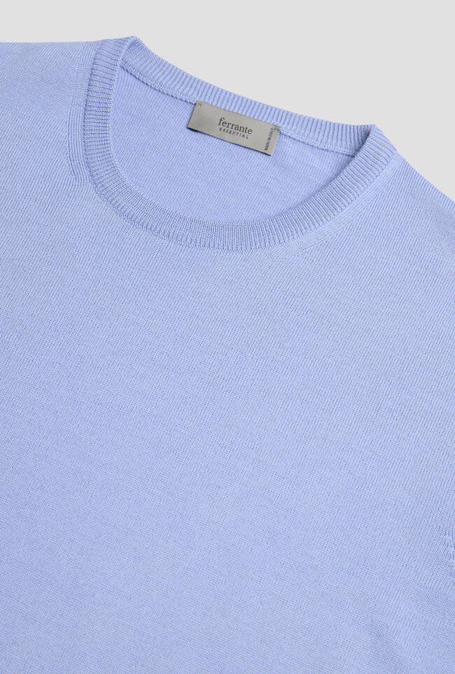 Worsted wool crew-neck ESSENTIAL - Ferrante | img vers.1300x/