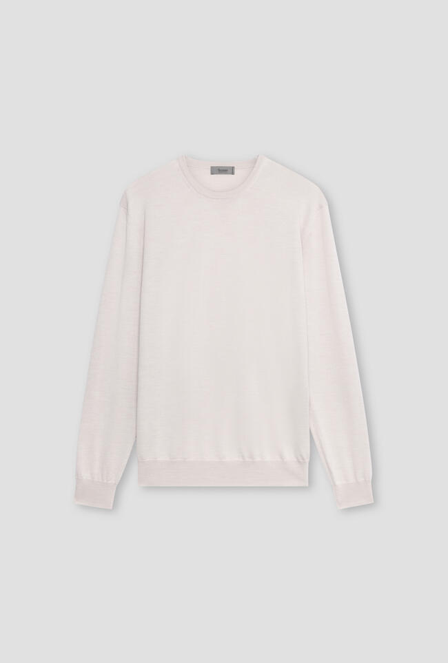 Worsted wool crew-neck ESSENTIAL - Ferrante | img vers.1300x/