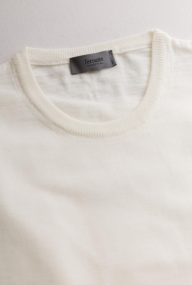 Girocollo in lana pettinata ESSENTIAL - Ferrante | img vers.1300x/