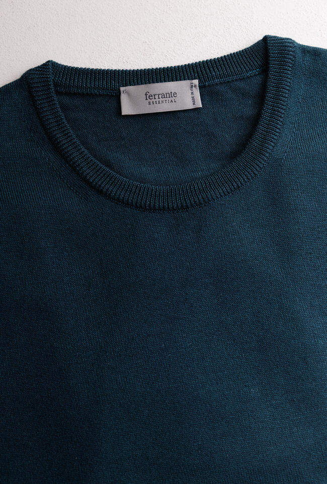 Girocollo in lana pettinata ESSENTIAL - Ferrante | img vers.1300x/