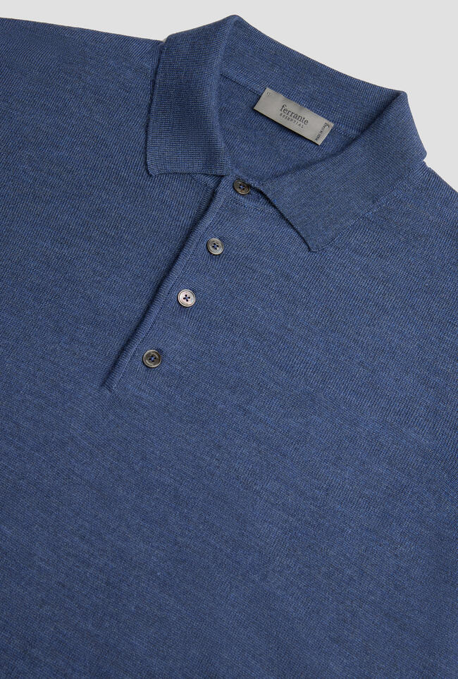 Polo in pura lana pettinata ESSENTIAL - Ferrante | img vers.1300x/