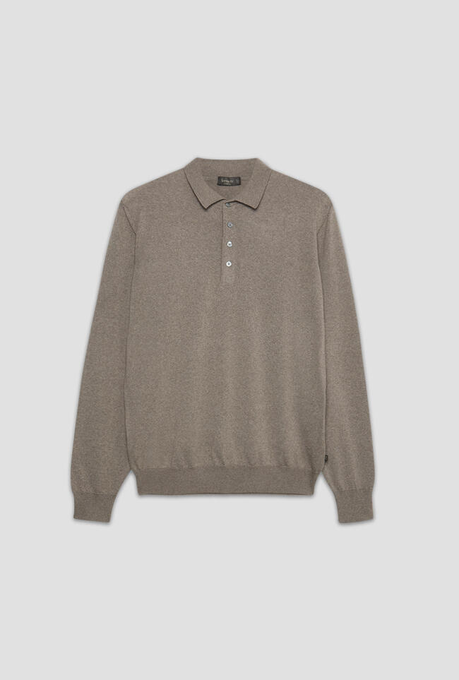 Polo in pura lana pettinata ESSENTIAL - Ferrante | img vers.1300x/