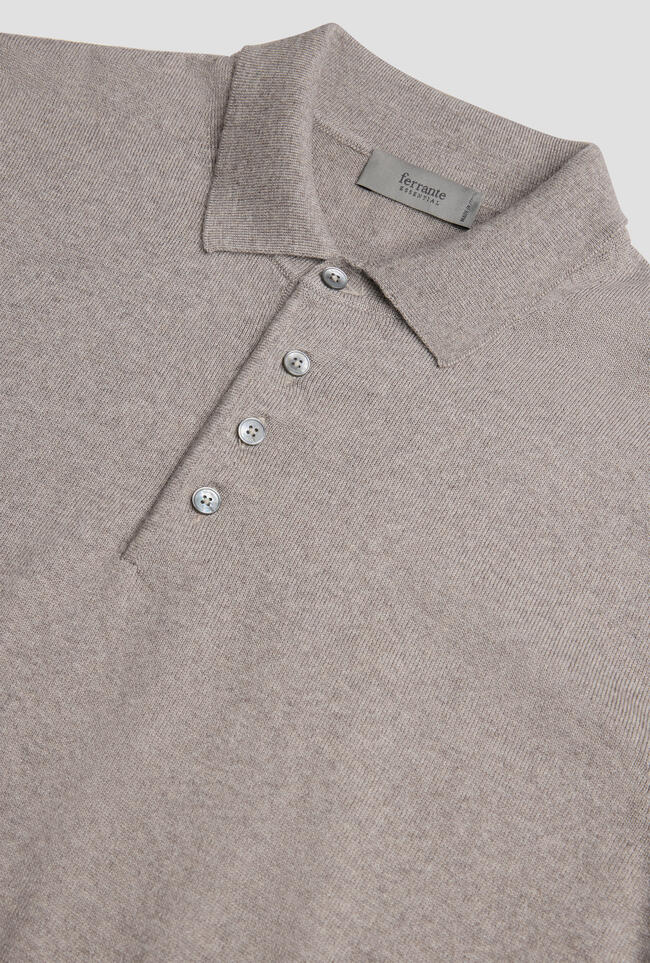 Polo in pura lana pettinata ESSENTIAL - Ferrante | img vers.1300x/