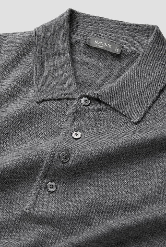 Polo in pura lana pettinata ESSENTIAL - Ferrante | img vers.1300x/