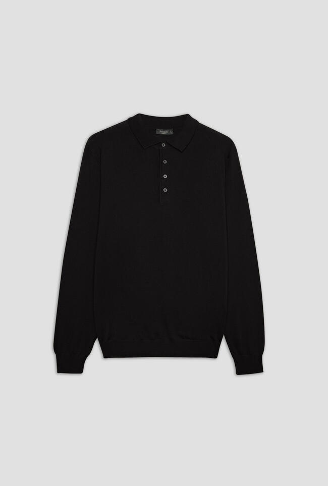 Polo in pura lana pettinata ESSENTIAL - Ferrante | img vers.1300x/