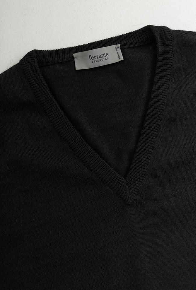 Gilet in lana pettinata ESSENTIAL - Ferrante | img vers.1300x/