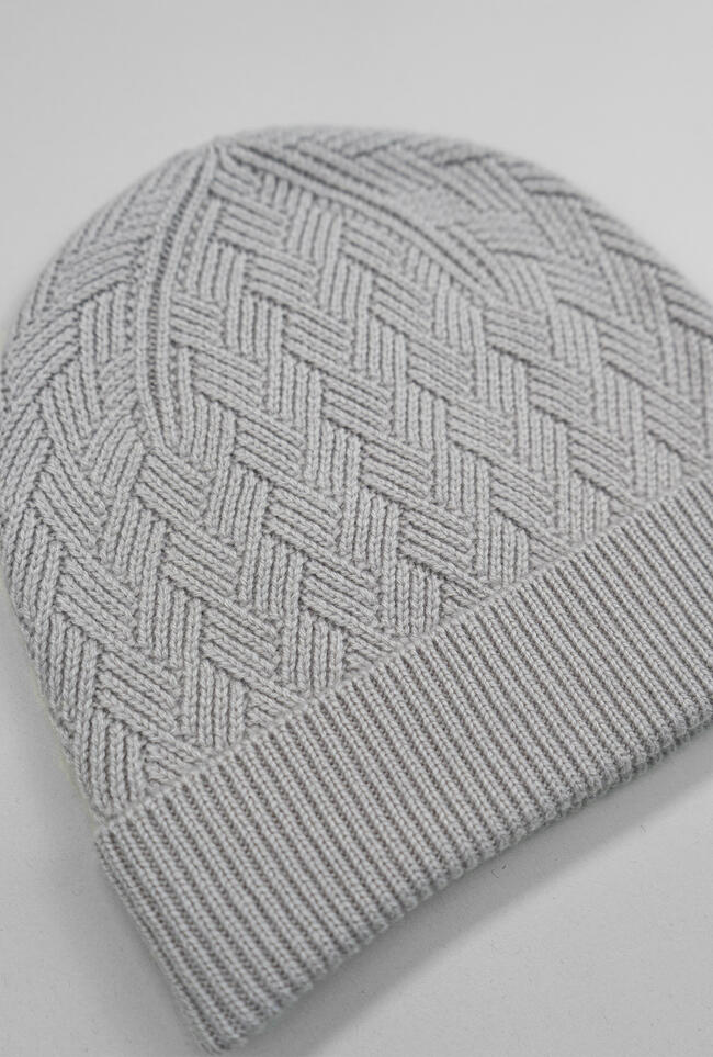 Cappello con lavorazione in puro cashmere LUXURY - Ferrante | img vers.1300x/