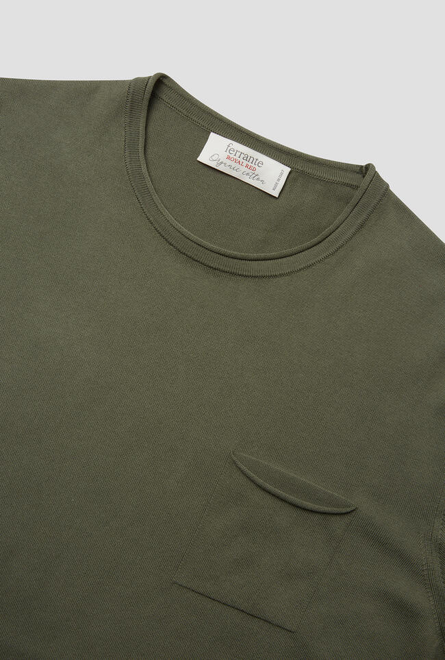 Maglia in cotone organico ROYAL RED - Ferrante | img vers.1300x/