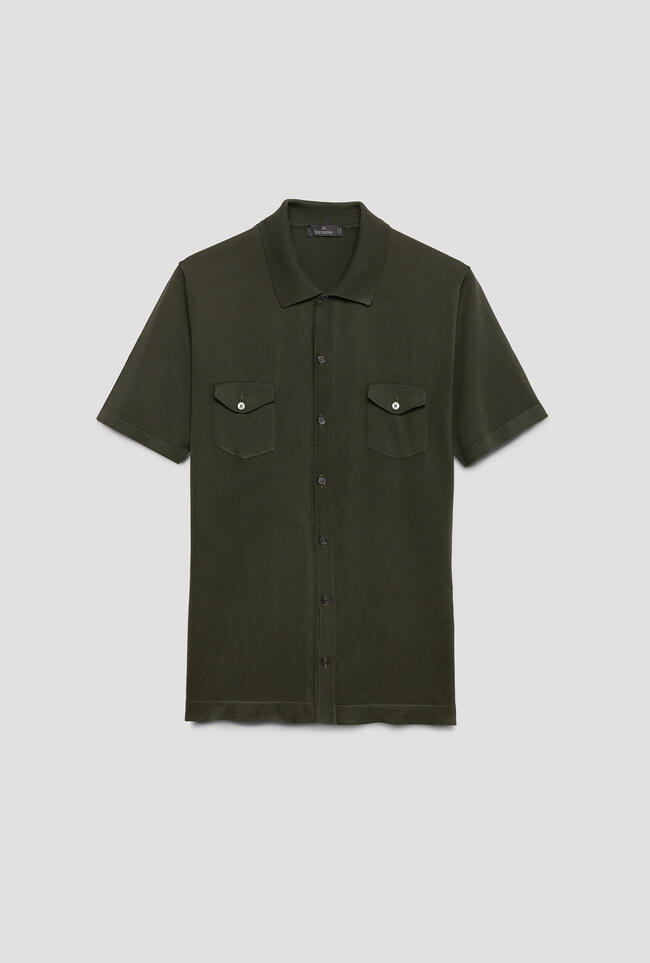 Camicia in maglia con tasche a toppa MAIN - Ferrante | img vers.1300x/