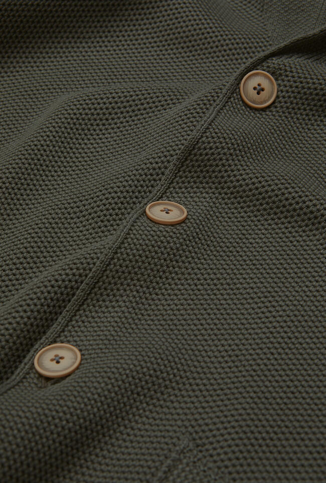 Giacca in maglia con lavorazione MAIN - Ferrante | img vers.1300x/