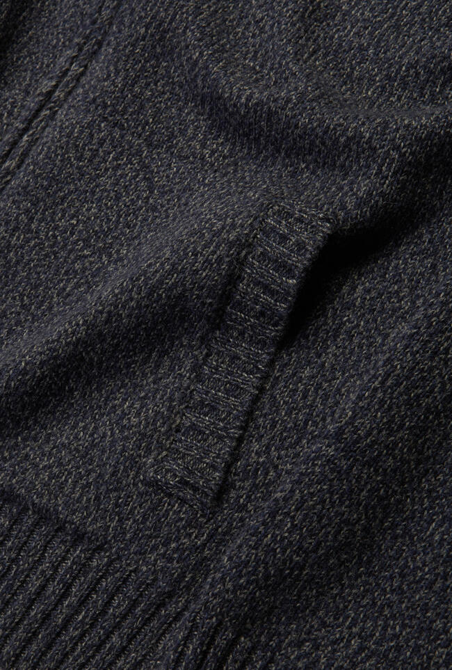 Giacca full zip moulinè in misto cashmere ROYAL RED - Ferrante | img vers.1300x/