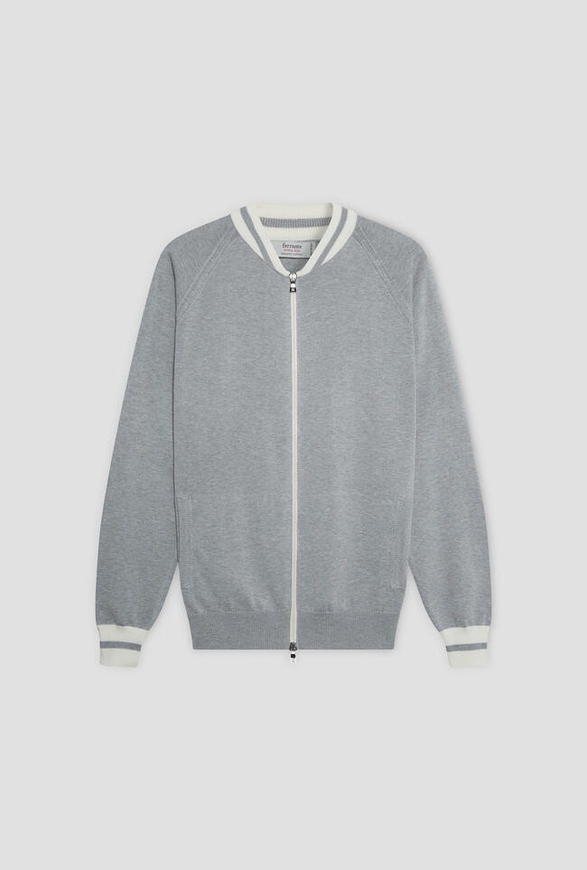 Bomber in maglia ROYAL RED - Ferrante | img vers.1300x/