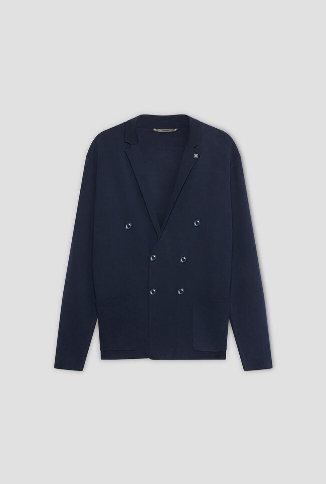 Giacca in maglia doppiopetto MAIN - Ferrante | img vers.1300x/