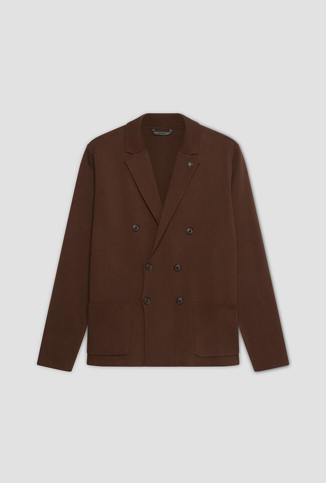 Giacca in maglia doppiopetto MAIN - Ferrante | img vers.1300x/