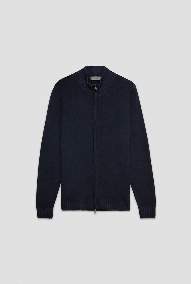 Full zip tinto in capo ESSENTIAL - Ferrante | img vers.1300x/