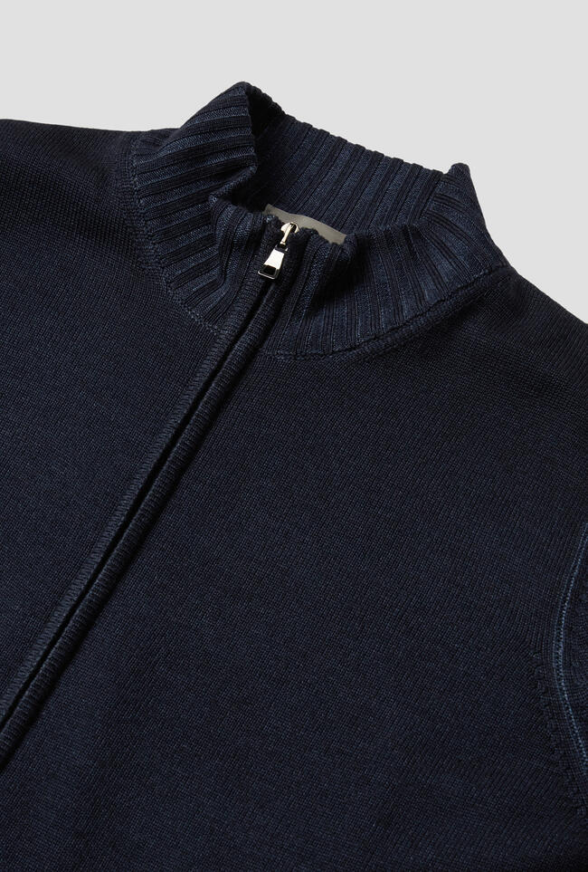 Full zip tinto in capo ESSENTIAL - Ferrante | img vers.1300x/
