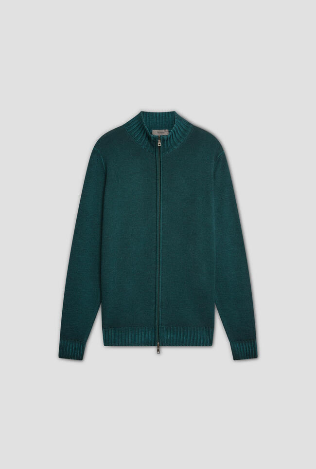 Full zip tinto in capo ESSENTIAL - Ferrante | img vers.1300x/