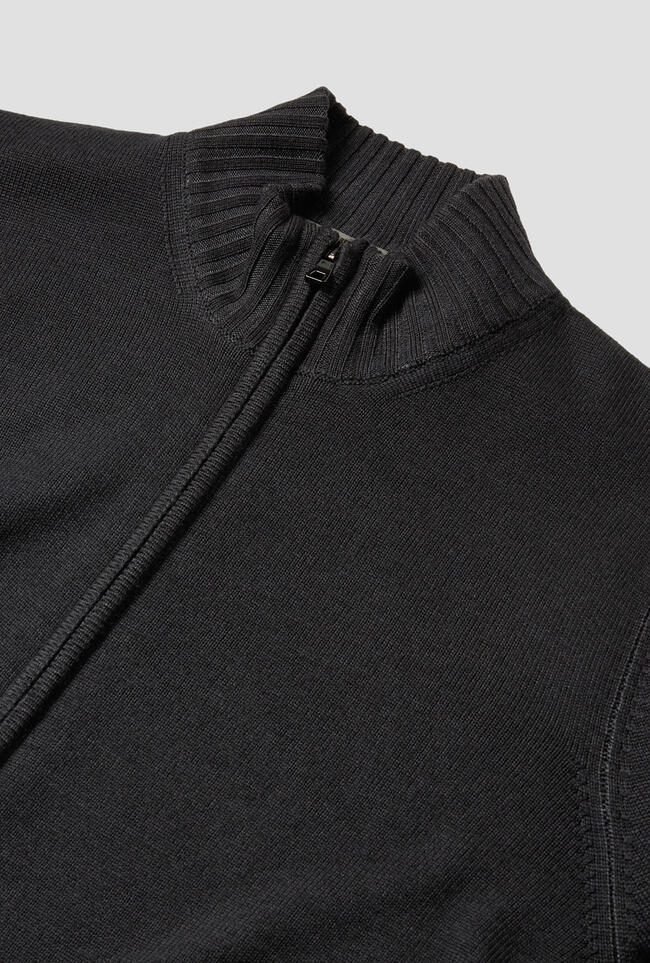 Full zip tinto in capo ESSENTIAL - Ferrante | img vers.1300x/