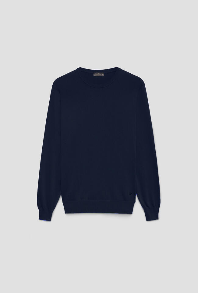 Girocollo leggero in cotone ESSENTIAL - Ferrante | img vers.1300x/