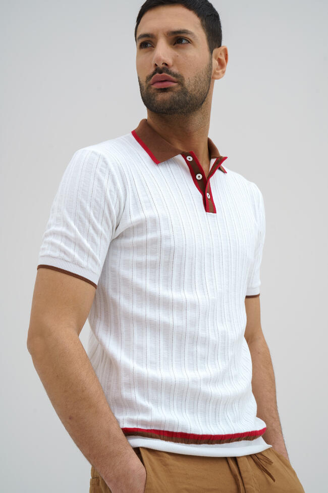 Polo a coste con contrasti MAIN - Ferrante | img vers.1300x/