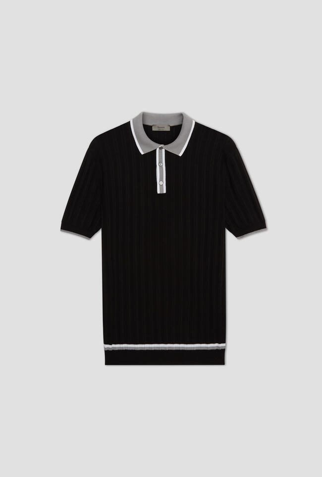 Polo a coste con contrasti MAIN - Ferrante | img vers.1300x/
