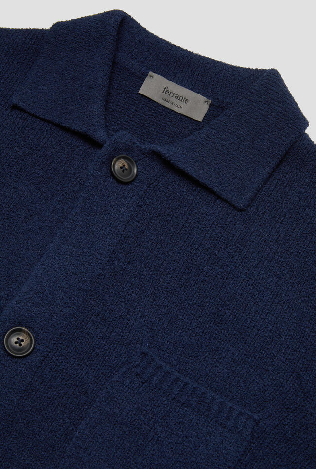 Giacca camicia bouclè MAIN - Ferrante | img vers.1300x/