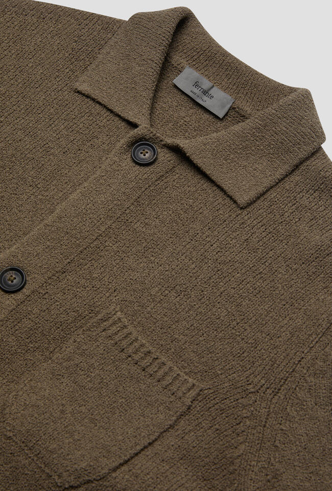 Giacca camicia bouclè MAIN - Ferrante | img vers.1300x/