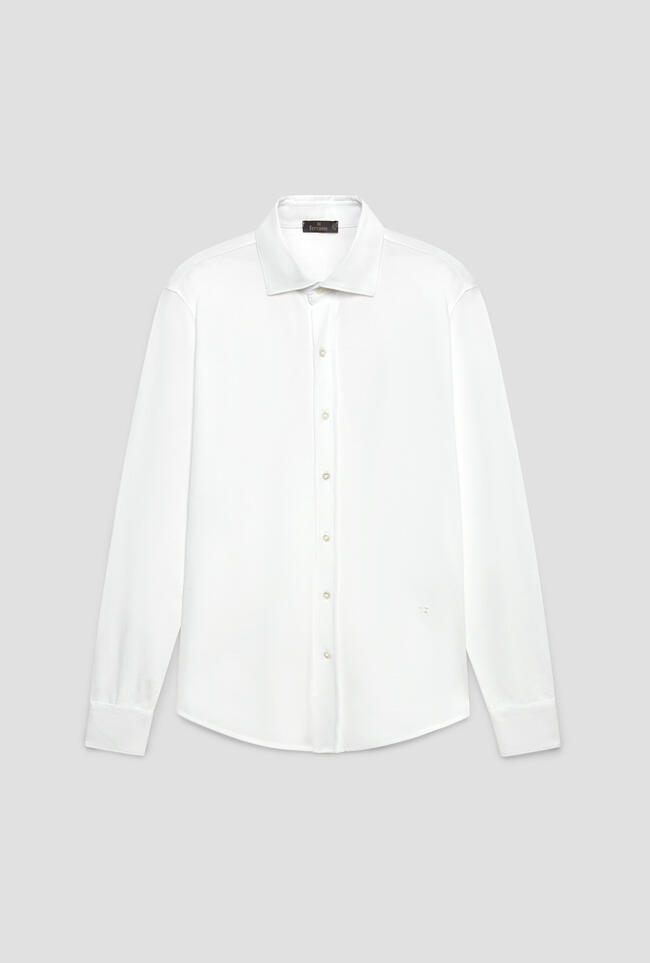 Camicia in piquet elastico ESSENTIAL - Ferrante | img vers.1300x/