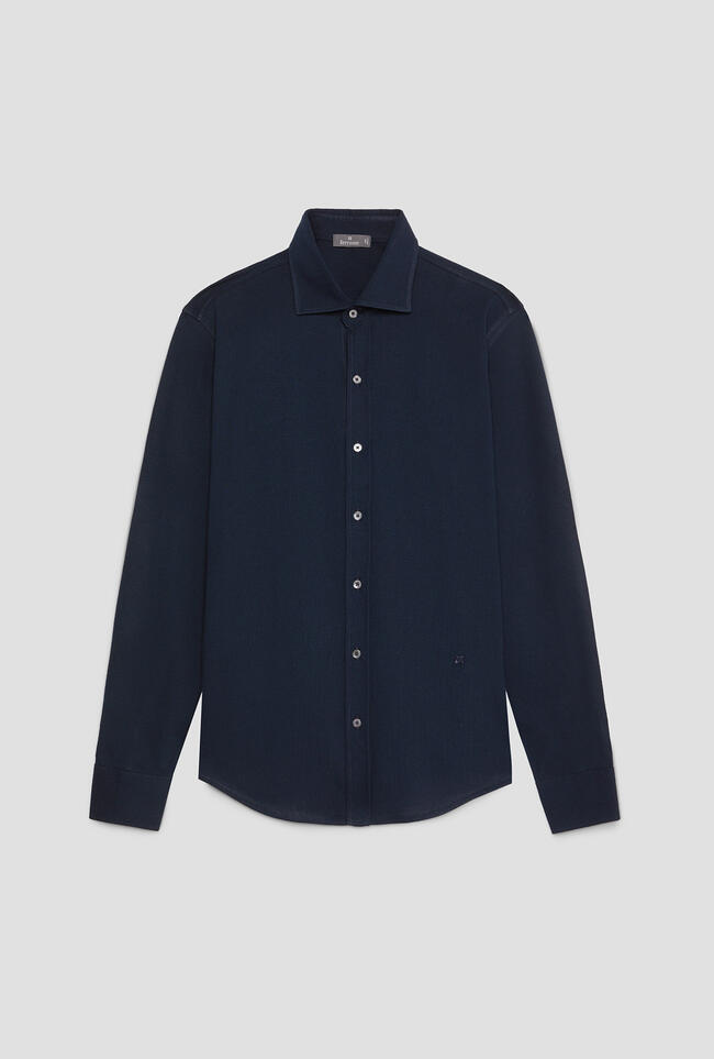 Camicia in piquet elastico ESSENTIAL - Ferrante | img vers.1300x/