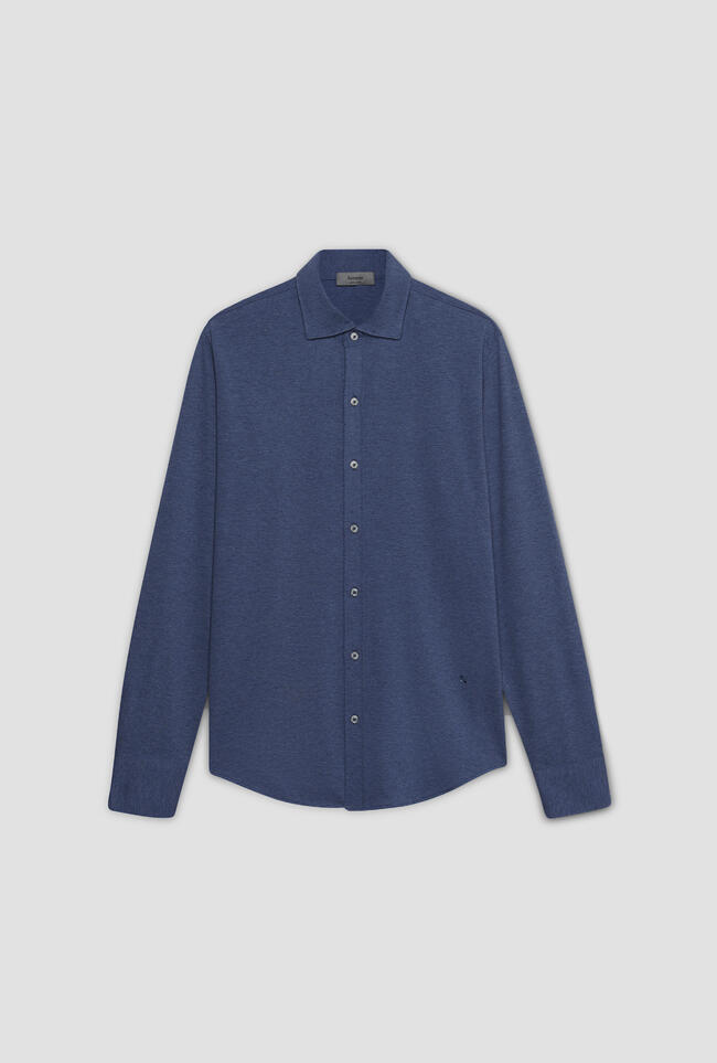 Camicia in piquet elastico ESSENTIAL - Ferrante | img vers.1300x/