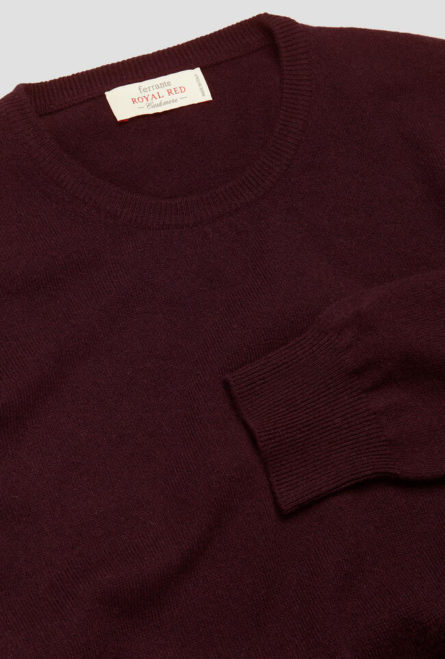 Maglia in puro cashmere ROYAL RED - Ferrante | img vers.1300x/