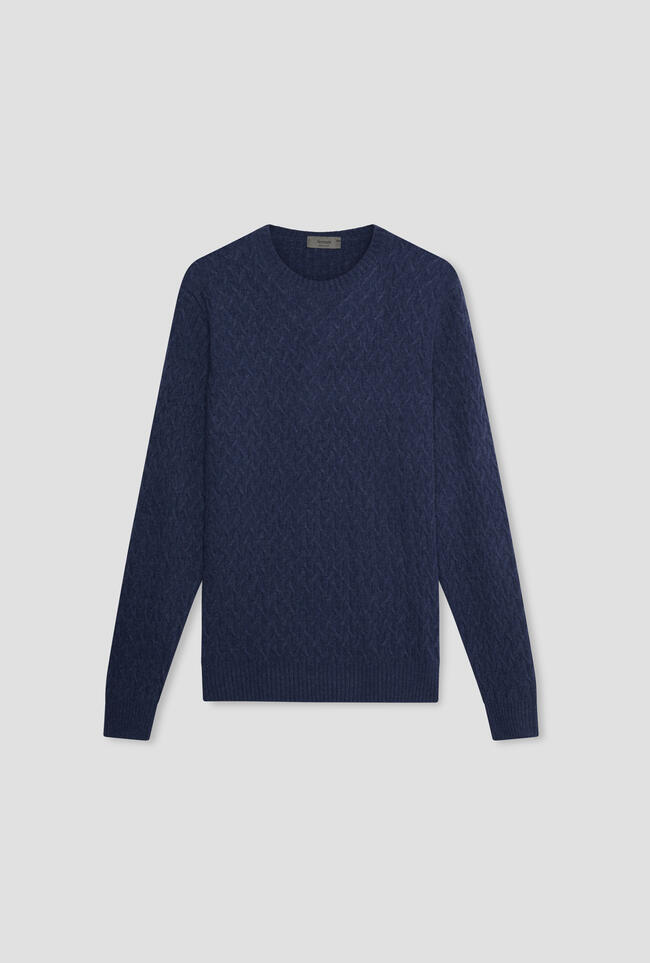 Maglia con lavorazione intreccio MAIN - Ferrante | img vers.1300x/