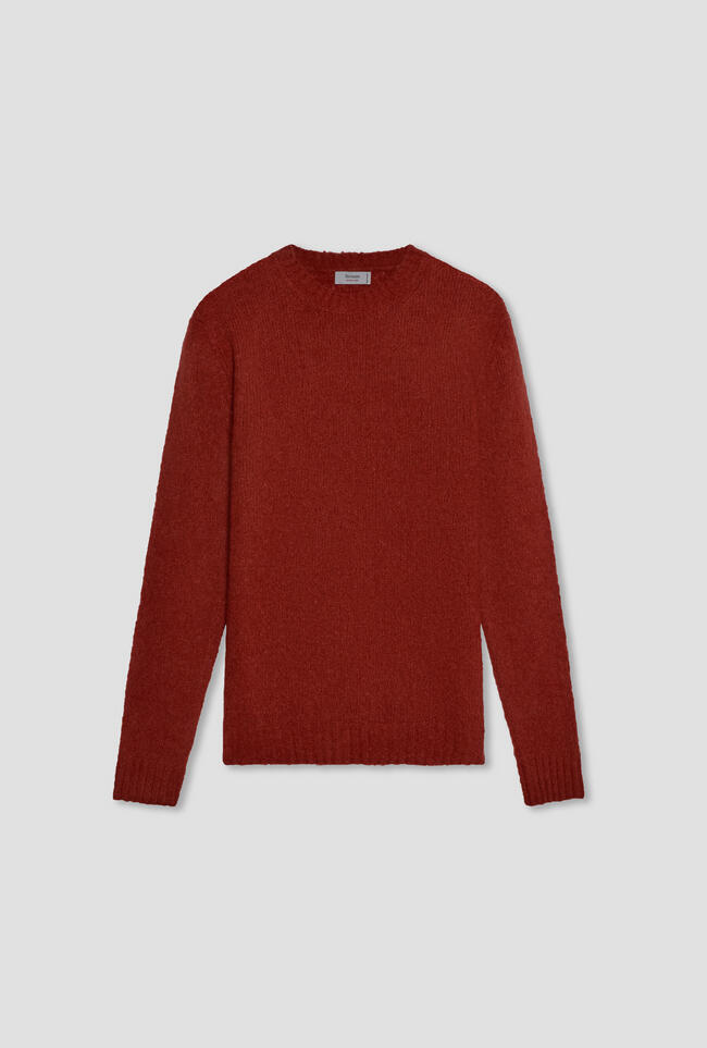 Girocollo in cashmere malfilè ROYAL RED - Ferrante | img vers.1300x/