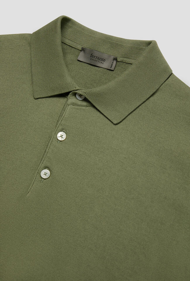 Polo in puro cotone ESSENTIAL - Ferrante | img vers.1300x/