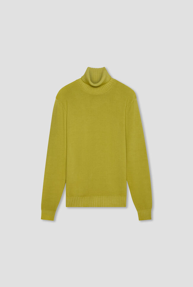 Garment-dyed wool turtleneck ESSENTIAL - Ferrante | img vers.1300x/