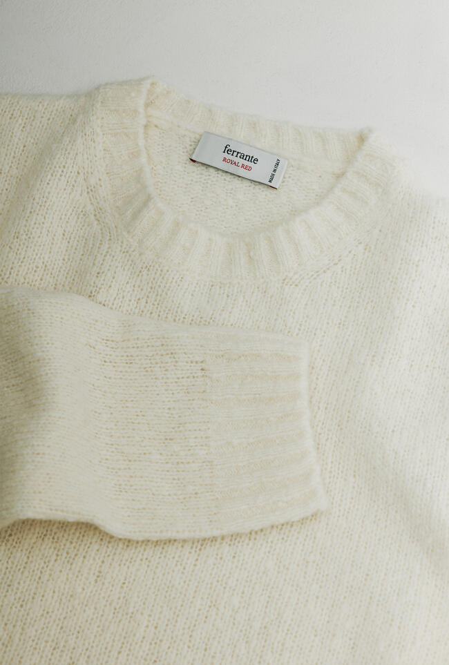 Girocollo bouclè ROYAL RED - Ferrante | img vers.1300x/