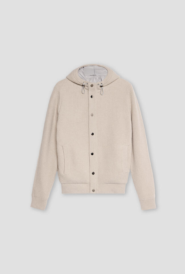 Padded knitted jacket ROYAL RED - Ferrante | img vers.1300x/