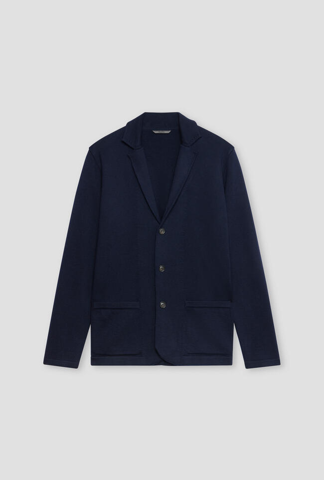 Pure wool knitted jacket MAIN - Ferrante | img vers.1300x/