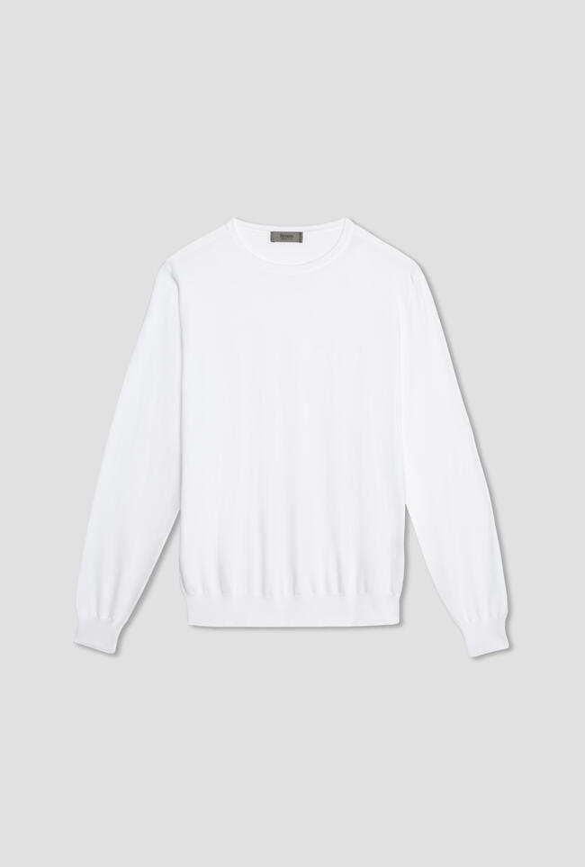 Girocollo in puro cotone ESSENTIAL - Ferrante | img vers.1300x/