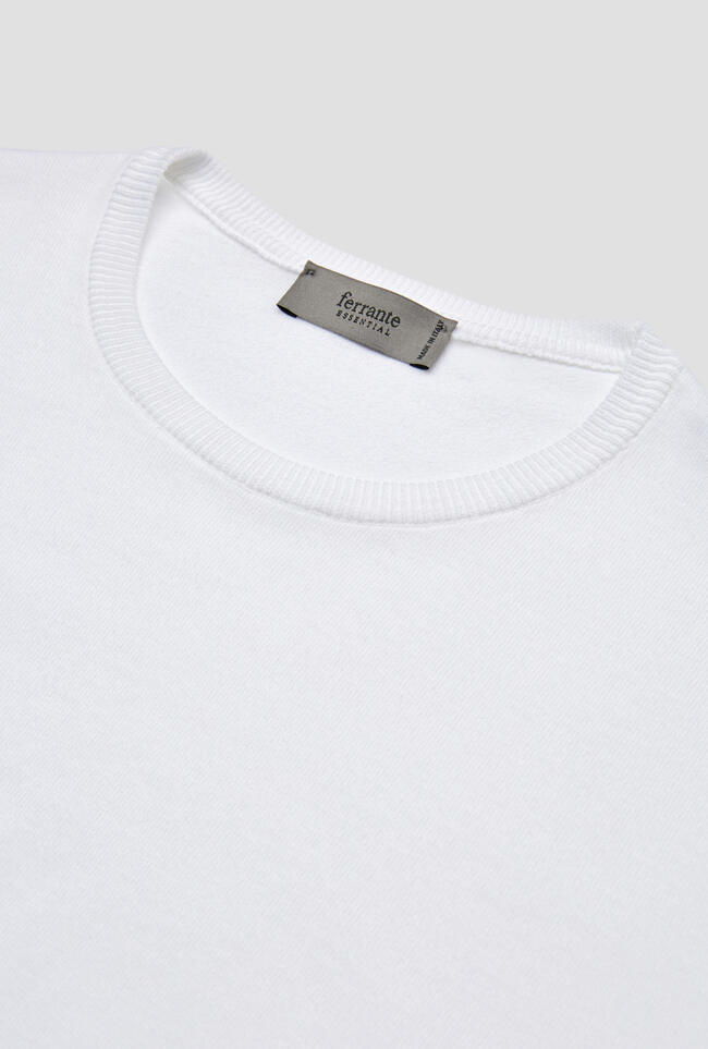 Girocollo in puro cotone ESSENTIAL - Ferrante | img vers.1300x/