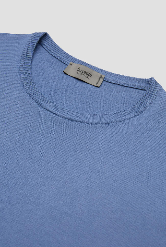 Girocollo in puro cotone ESSENTIAL - Ferrante | img vers.1300x/