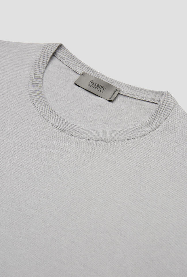 Girocollo in puro cotone ESSENTIAL - Ferrante | img vers.1300x/