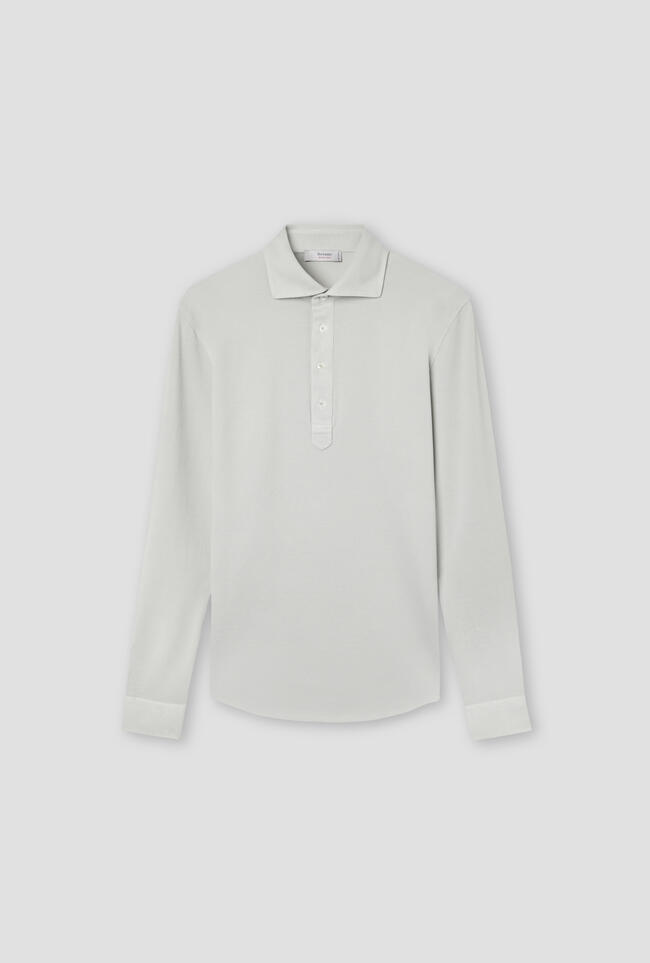 Polo tinta delavè ROYAL RED - Ferrante | img vers.1300x/