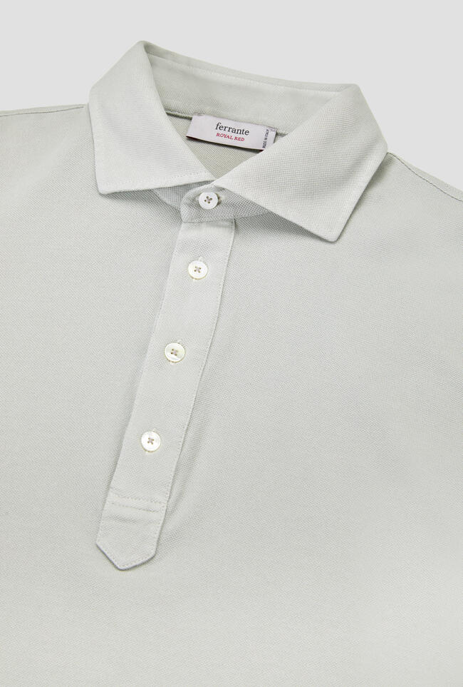 Polo tinta delavè ROYAL RED - Ferrante | img vers.1300x/