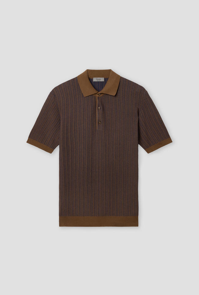 Polo con coste vanisè MAIN - Ferrante | img vers.1300x/