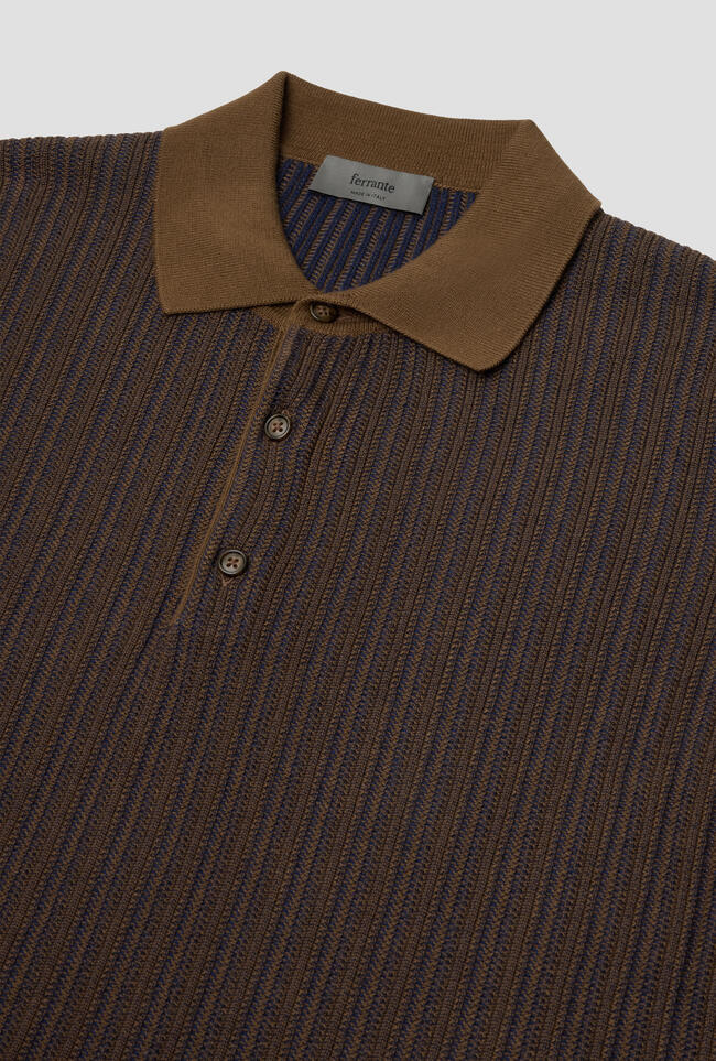 Polo con coste vanisè MAIN - Ferrante | img vers.1300x/