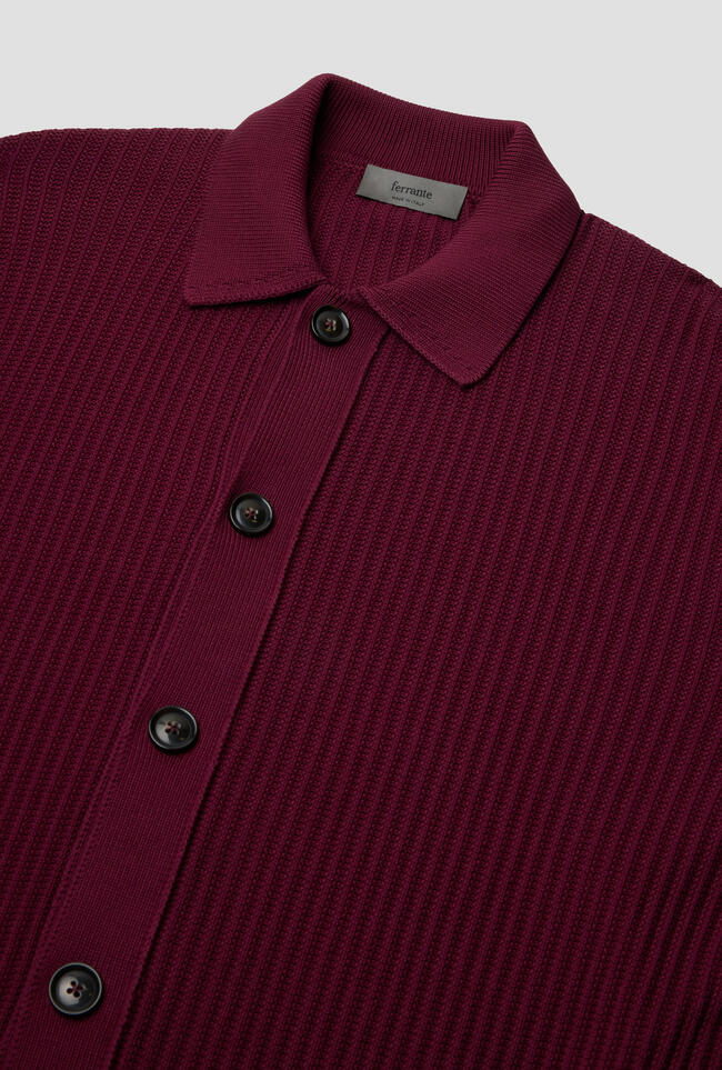 Pure cotton dyed shirt-jacket MAIN - Ferrante | img vers.1300x/