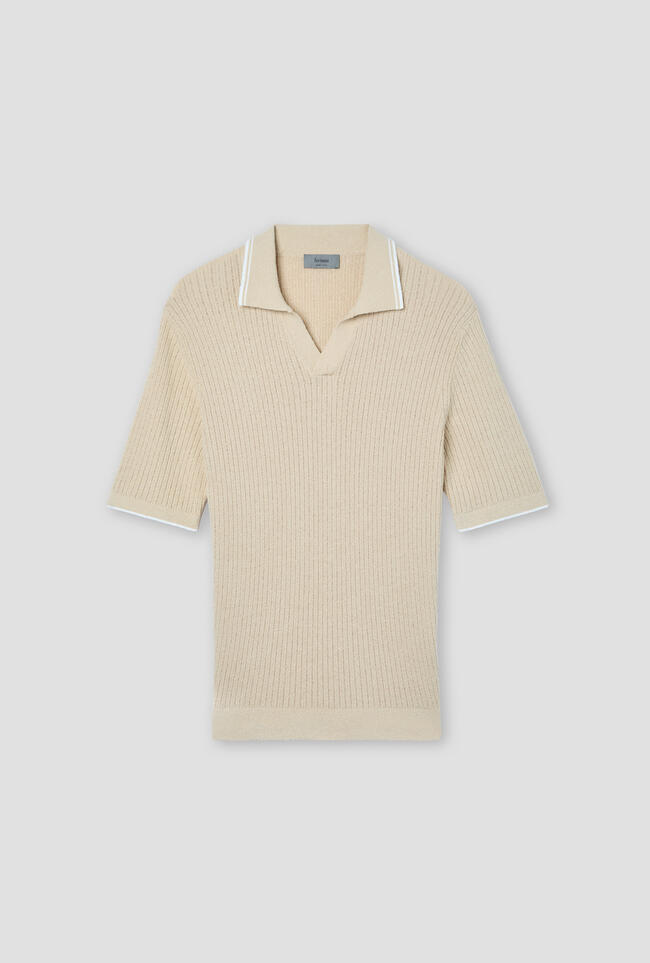 Polo mezza manica senza bottoni MAIN - Ferrante | img vers.1300x/