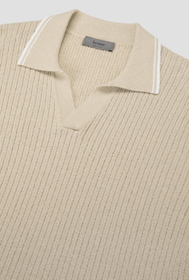 Polo mezza manica senza bottoni MAIN - Ferrante | img vers.1300x/